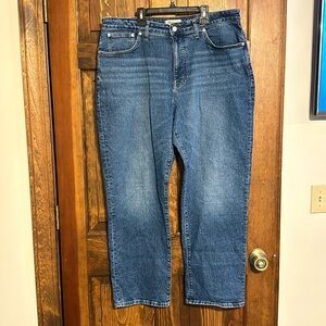 Madewell Jeans size 33 curvy 90s straight VGUC